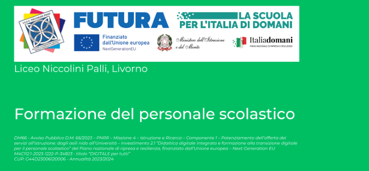 Formazione del personale scolastico